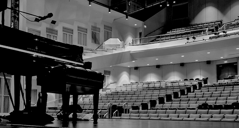 View from the stage